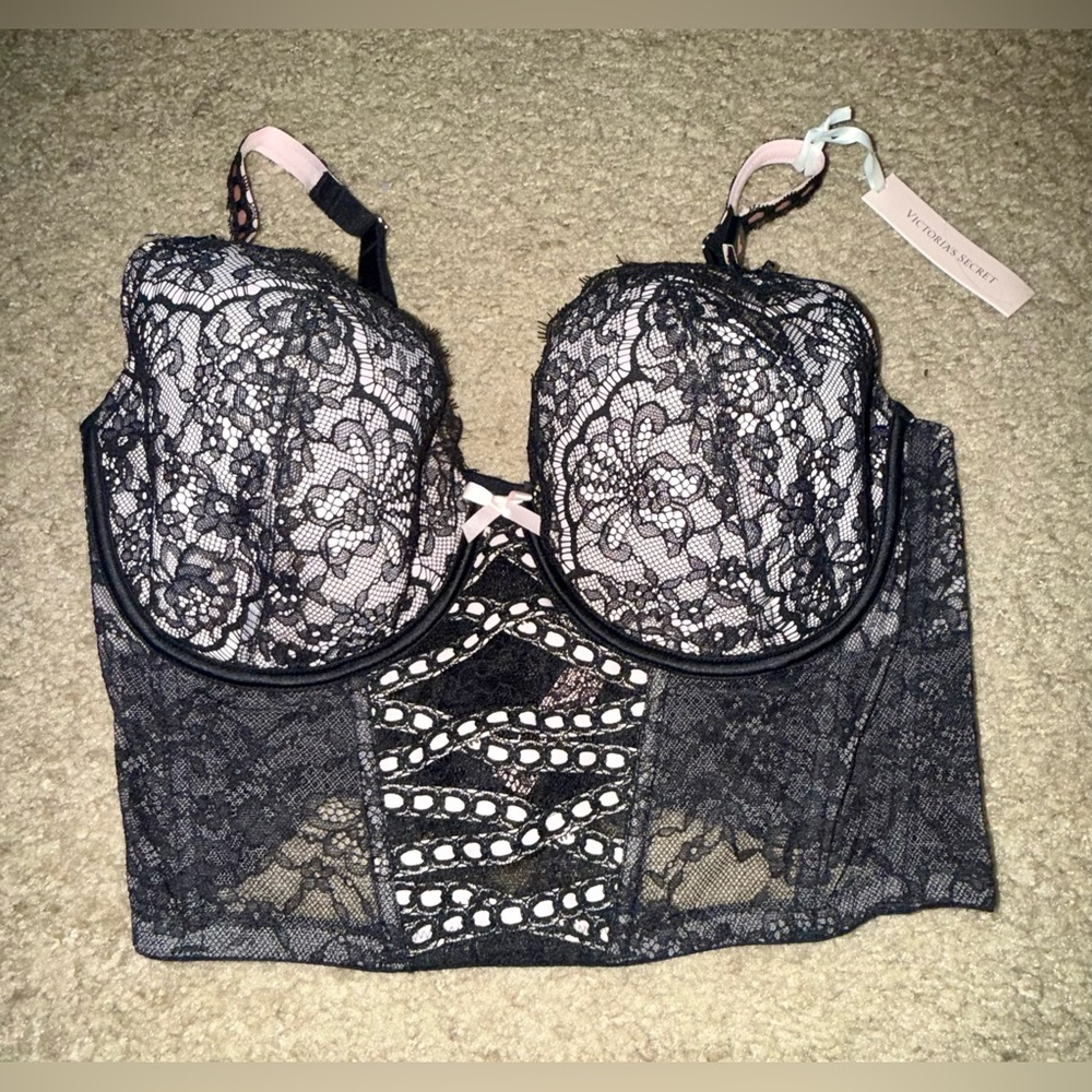 Victoria Secret corset bra 36 DD NWOT